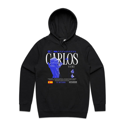 Carlos Sainz Black Hoodie